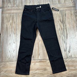 Denim & Co. Canyon Retreat Easy Stretch Denim Jean (Black, Petite 10)